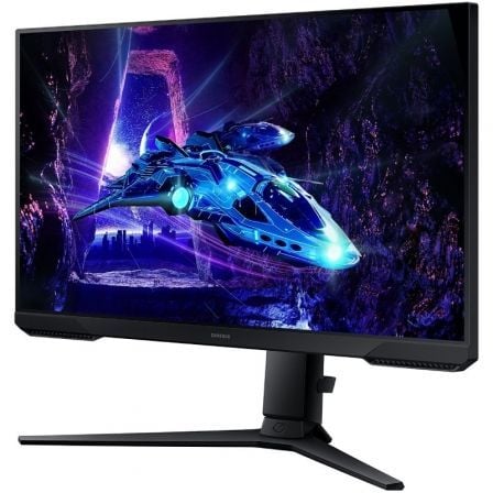 Monitor gaming samsung odyssey g3 s24dg300eu/ 24"/ full hd/ 1ms/ 180hz/ va/ regulable en altura/ negro
