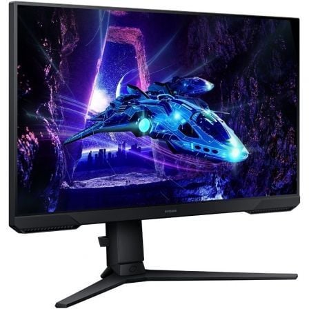Monitor gaming samsung odyssey g3 s24dg300eu/ 24"/ full hd/ 1ms/ 180hz/ va/ regulable en altura/ negro