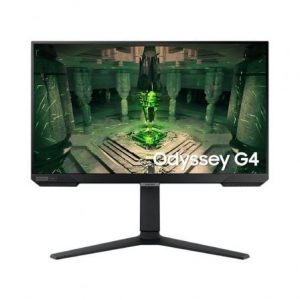 Monitor gaming samsung odyssey g4 s25bg400eu/ 25"/ full hd/ 1ms/ 240hz/ ips/ regulable en altura/ negro