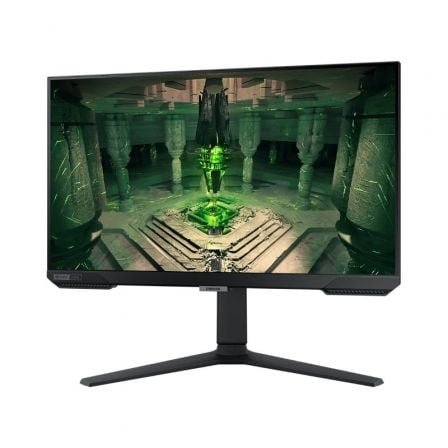 Monitor gaming samsung odyssey g4 s25bg400eu/ 25"/ full hd/ 1ms/ 240hz/ ips/ regulable en altura/ negro