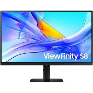 Monitor profesional samsung viewfinity s8 s27d800uau 27"/ 4k/ regulable en altura/ negro