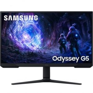 Monitor gaming samsung odyssey g5 g51f s27fg510eu 27"/ qhd/ 1ms/ 180hz/ va/ regulable en altura/ negro