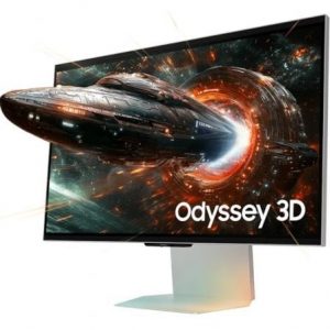 Monitor gaming samsung odyssey 3d g90xf s27fg900xu 27"/ 4k/ 1ms/ 165hz/ 3d/ multimedia/ regulable en altura/ plata