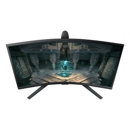 Smart monitor gaming curvo samsung odyssey g6 s32bg650eu/ 32"/ qhd/ 1ms/ 240hz/ va/ multimedia/ regulable en altura/ smart tv/