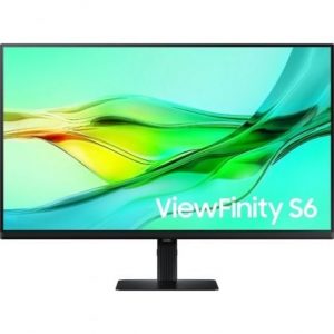 Monitor profesional samsung viewfinity s6 s60ud s32d600uau 32"/ qhd/ regulable en altura/ negro