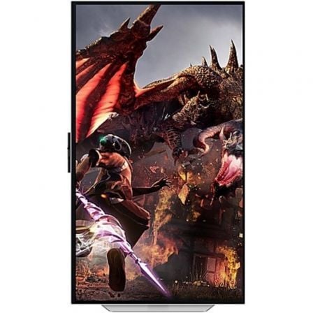 Smart monitor gaming samsung odyssey oled g8 s32dg800su 32"/ 4k/ 0.03ms/ 240hz/ multimedia/ regulable en altura/ smart tv/ plata