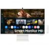 art_sam-m-s32fm801uu_1 Smart monitor samsung m8 m80f s32fm801uu 32"/ 4k/ multimedia/ regulable en altura/ smart tv/ webcam/ blanco