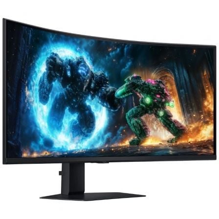 Monitor gaming ultrapanorámico curvo samsung odyssey g7 s40fg756eu 40"/ 5k2k/ 1ms/ 180hz/ va/ regulable en altura/ negro