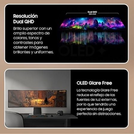 art_sam-m-s49dg950su_2 Smart monitor gaming ultrapanorámico curvo samsung odyssey oled g9 s49dg950su 49"/ dual qhd/ 1ms/ 240hz/ oled/ regulable en