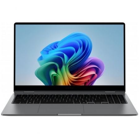 Portátil convertible samsung galaxy book5 360 intel core ultra 5-256v/ 16gb/ 512gb ssd/ 15.6" táctil/ win11 pro