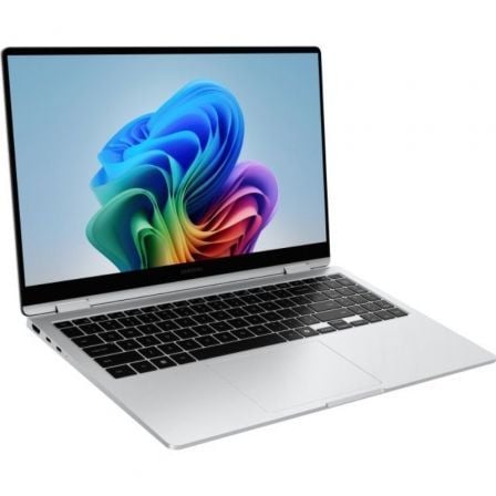 Portátil convertible samsung galaxy book5 360 intel core ultra 7-256v/ 16gb/ 512gb ssd/ 15.6" táctil/ win11 pro
