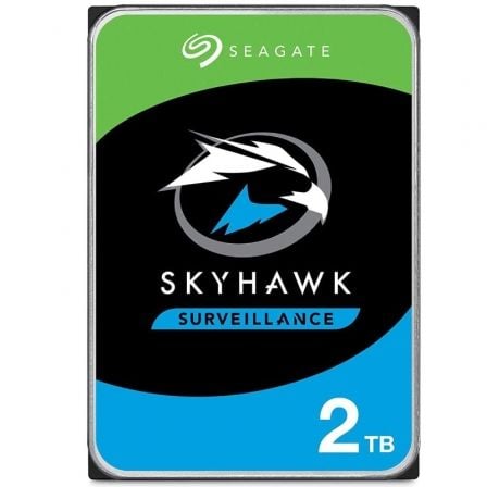 Disco duro seagate skyhawk surveillance 2tb/ 3.5"/ sata iii/ 256mb
