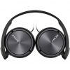 Auriculares sony mdrzx310apb/ con micrófono/ jack 3.5/ negros