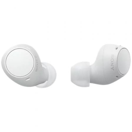 Auriculares bluetooth sony wf-c510 con estuche de carga/ autonomía 5h/ blancos