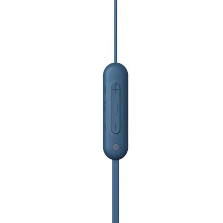 Auriculares inalámbricos intrauditivos sony wi-c100/ con micrófono/ bluetooth/ azules