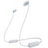 Auriculares inalámbricos intrauditivos sony wi-c100/ con micrófono/ bluetooth/ blancos