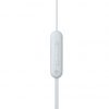 Auriculares inalámbricos intrauditivos sony wi-c100/ con micrófono/ bluetooth/ blancos