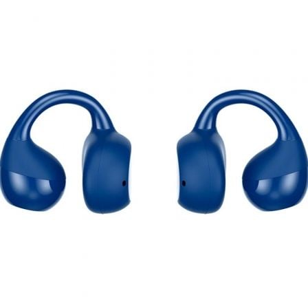 Auriculares bluetooth spc boost clip con estuche de carga/ autonomía 6h/ azules