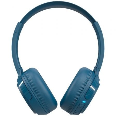 Auriculares inalámbricos spc heron 2 studio/ con micrófono/ bluetooth/ azules