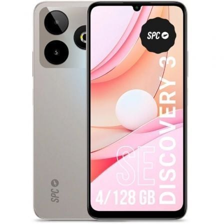 Smartphone spc discovery 3 se 4gb/ 128gb/ 6.8"/ gris claro