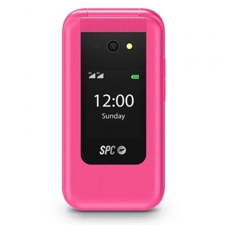 Teléfono móvil spc wild para personas mayores/ 4g/ rosa