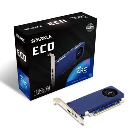 art_spk-gf-arc-a310-eco-4g_1 Tarjeta gráfica sparkle intel arc a310 eco/ 4gb gddr6/ compatible con perfil bajo