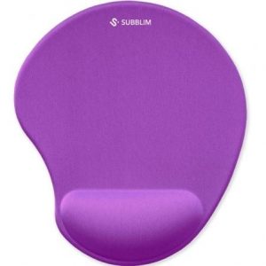 Alfombrilla ergonómica subblim ergo neogel mousepad/ purpura