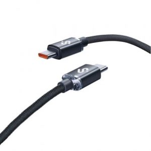 art_sub-cab-subcab-c06002_1 Cable usb 2.0 tipo-c subblim optimus/ usb tipo-c macho - usb tipo-c macho/ hasta 60w/ 480mbps/ 2m/ negro
