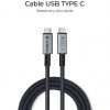 art_sub-cab-subcab-c24010_3 Cable usb 4.0 tipo-c subblim cable high/ usb tipo-c macho - usb tipo-c macho/ hasta 240w/ 40gbps 1.5m/ negro