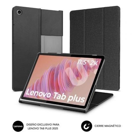 Funda subblim shock case lenovo tab plus 2025 11,5"/ negra