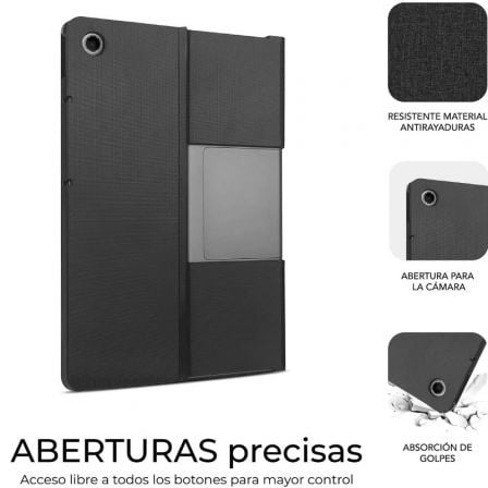 Funda subblim shock case lenovo tab plus 2025 11,5"/ negra