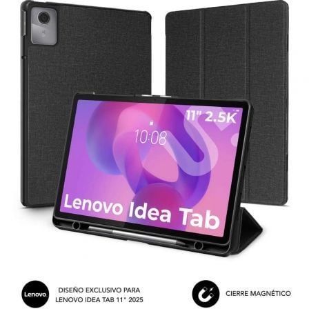 Funda subblim shock case lenovo idea tab 11" 2025/ negra