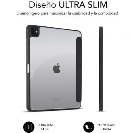 art_sub-funda-cst-5sc421_5 Funda subblim clear shock case para ipad pro 12.9" 2024 m4/ negra