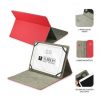 Funda subblim clever stand para tablets de 9"-10.1"/ roja