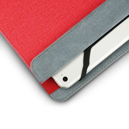 Funda subblim clever stand para tablets de 9"-10.1"/ roja