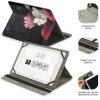 Funda subblim trendy case rosas para tablet de 11"/ negra