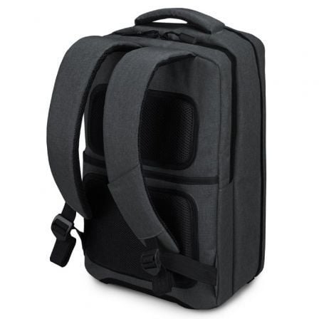 art_sub-mochi-bp-3eap100_3 Mochila subblim traveller airpadding backpack para portátiles hasta 15.6"/ puerto usb/ gris