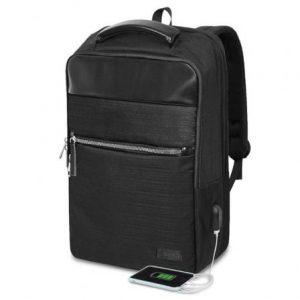 Mochila subblim business v2 ap backpack para portátiles hasta 15.6"/ puerto usb/ negra