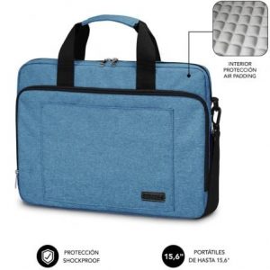 Mochila subblim air padding laptop bag para portátiles hasta 15.6"/ azul