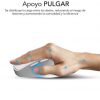 art_sub-mou-comf-ergo-dual-b-wh_5 Ratón ergonómico inalámbrico por bluetooth/ 2.4ghz subblim comfort ergo dual battery/ batería recargable/ hasta 2400 dpi/ blanco