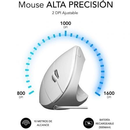 art_sub-mou-g-vert-ergo-wired-wh_4 Ratón vertical subblim glide vertical ergo wired/ hasta 1600 dpi/ blanco