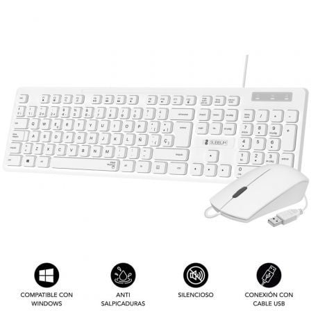 art_sub-tec-combo-bus-slim-wh_1 Teclado y ratón subblim combo business slim silencioso/ blanco
