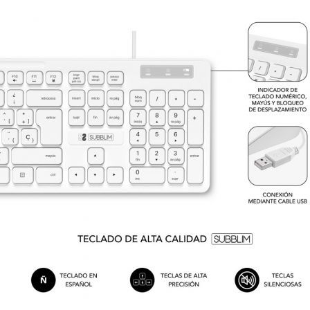art_sub-tec-combo-bus-slim-wh_3 Teclado y ratón subblim combo business slim silencioso/ blanco
