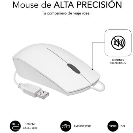 art_sub-tec-combo-bus-slim-wh_4 Teclado y ratón subblim combo business slim silencioso/ blanco