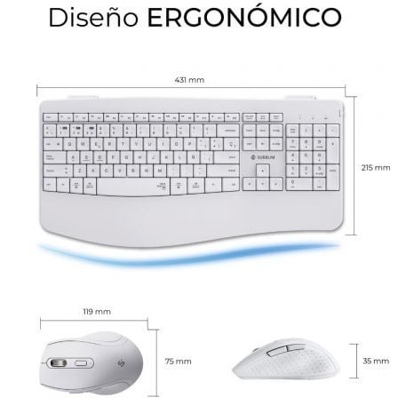 art_sub-tec-combo-dual-of-pw-wh_3 Teclado y ratón inalámbrico subblim combo dual office prowave/ blanco