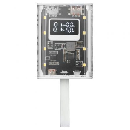 Powerbank 10000mah mars gaming mpk-10k/ 22.5w/ blanca