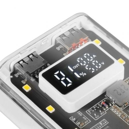 Powerbank 10000mah mars gaming mpk-10k/ 22.5w/ blanca