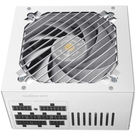 Fuente de alimentación mars gaming mpb850sim/ 850w/ ventilador 14cm/ 80 plus bronze/ blanca