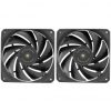 Pack 2 ventiladores mars gaming mf-nclx2/ 12cm
