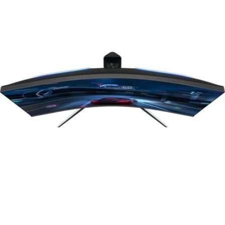 Monitor gaming curvo tcl 34r83q 34"/ wqhd/ 1ms/ 170hz/ qled/ regulable en altura/ blanco y negro